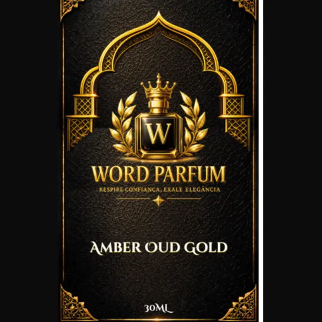 Fragrância Árabe — Amber Oud Gold