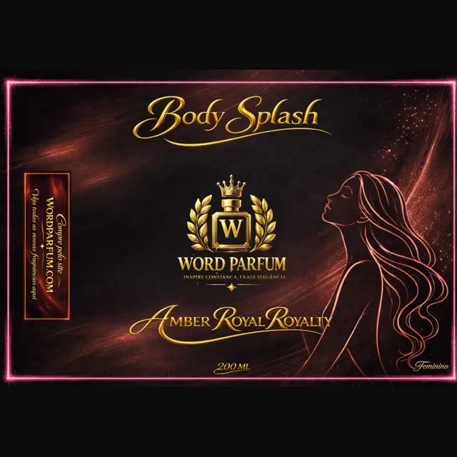 Body Splash Feminino — Amber Royal Royalty
