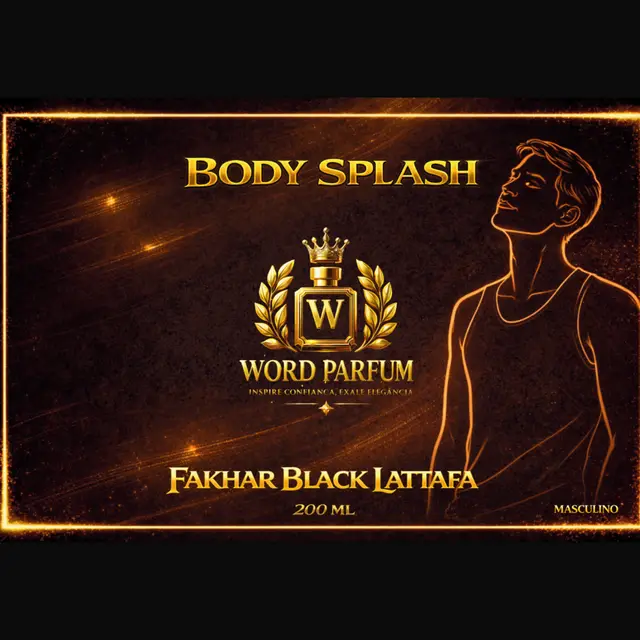 Body Splash Masculino — Fakhar Black Lattafa
